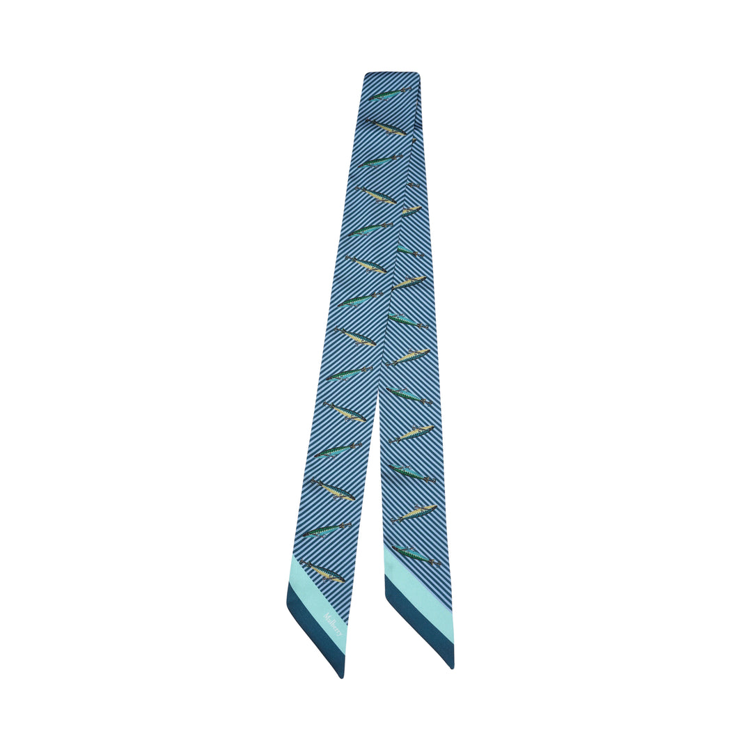 Fishing Lure Skinny Scarf