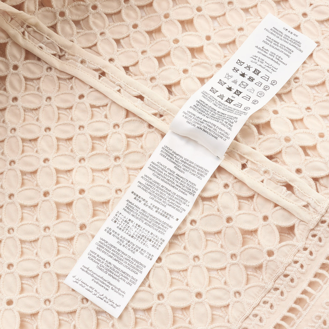 Indra Embroidered Mini Dress
