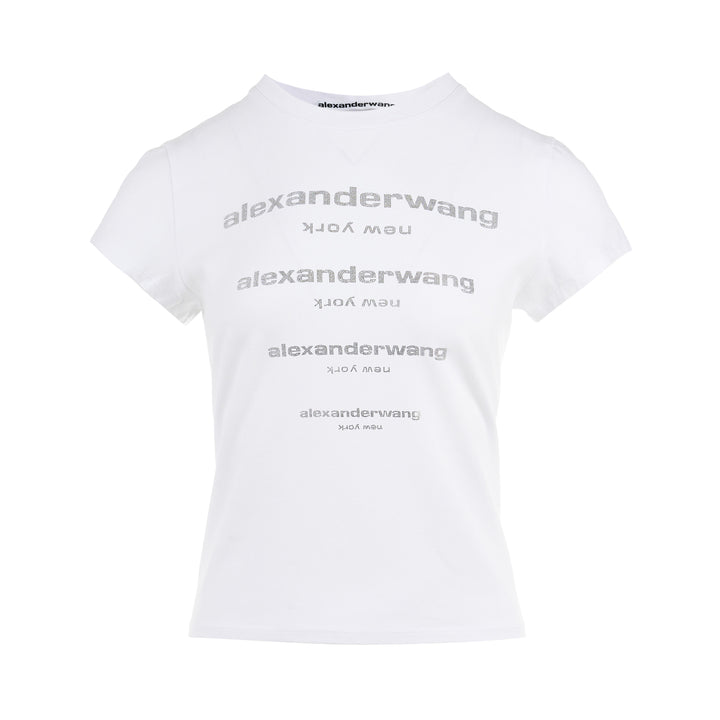 Fitted Tee With Hotfix Gradient