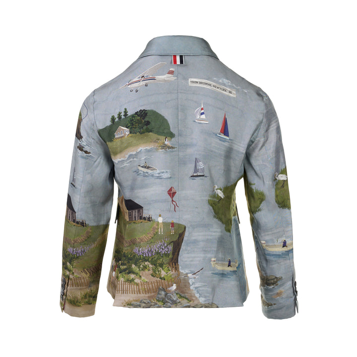High Armhole Scenic Sportcoat