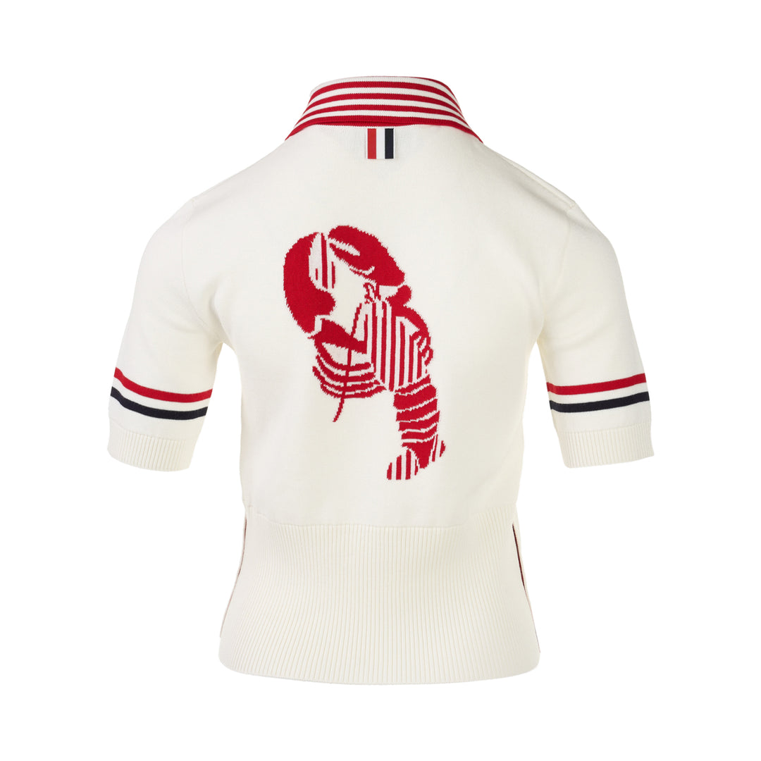 Short Sleeve Striped Polo