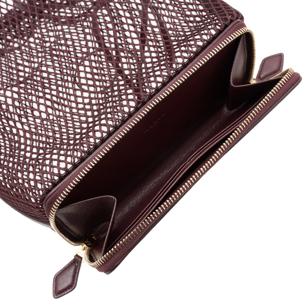 Le Pochon Mesh Crossbody Bag
