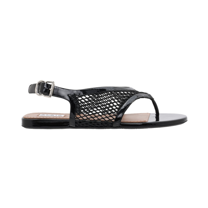 Fishnet Flat Sandals