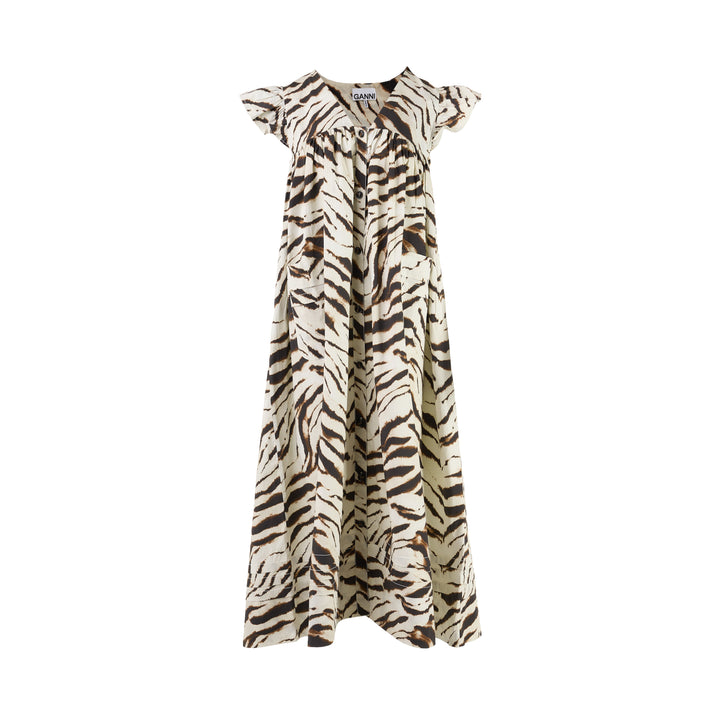Printed Stretch Cotton Angel Dress
