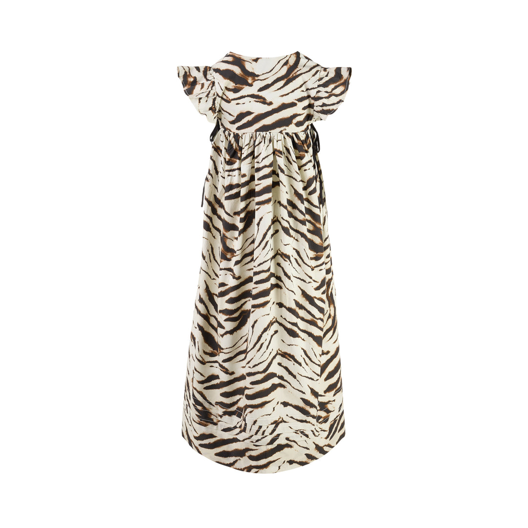 Printed Stretch Cotton Angel Dress