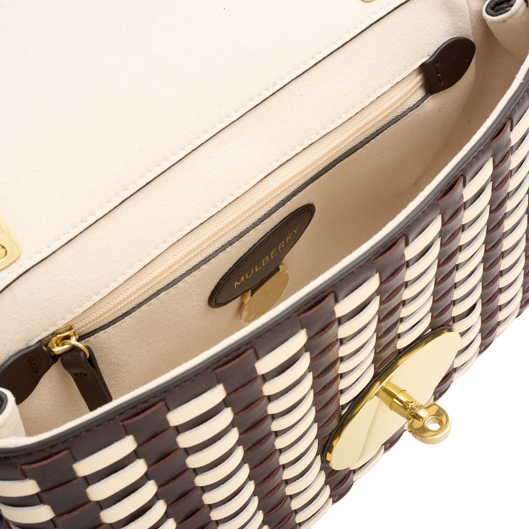 Lily Woven Leather Bag