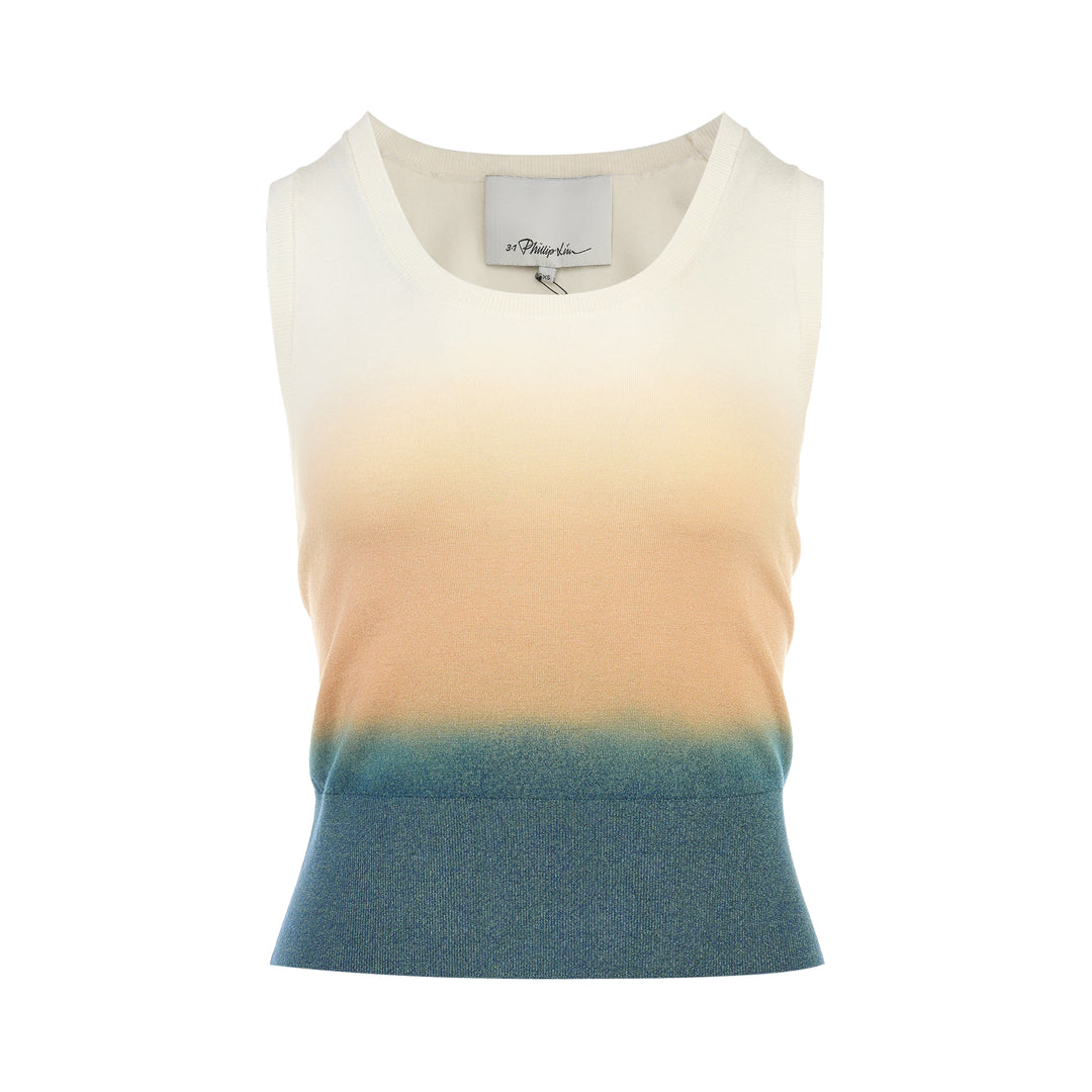 Ombre Scoop Neck Tank