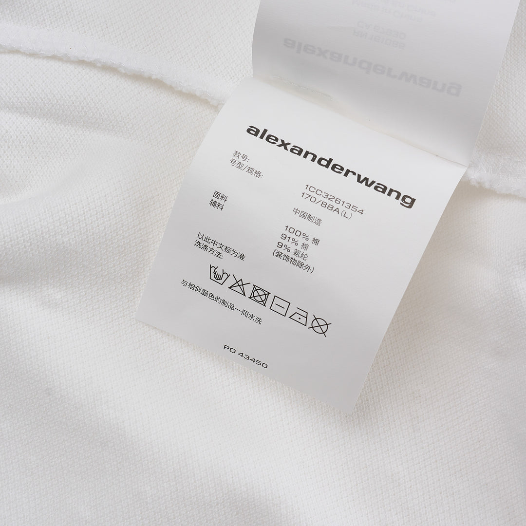 Shrunken Allover Polo Tee