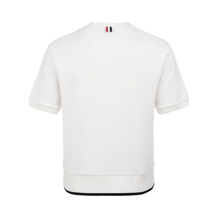 Short Sleeve Rib Cuff Tee