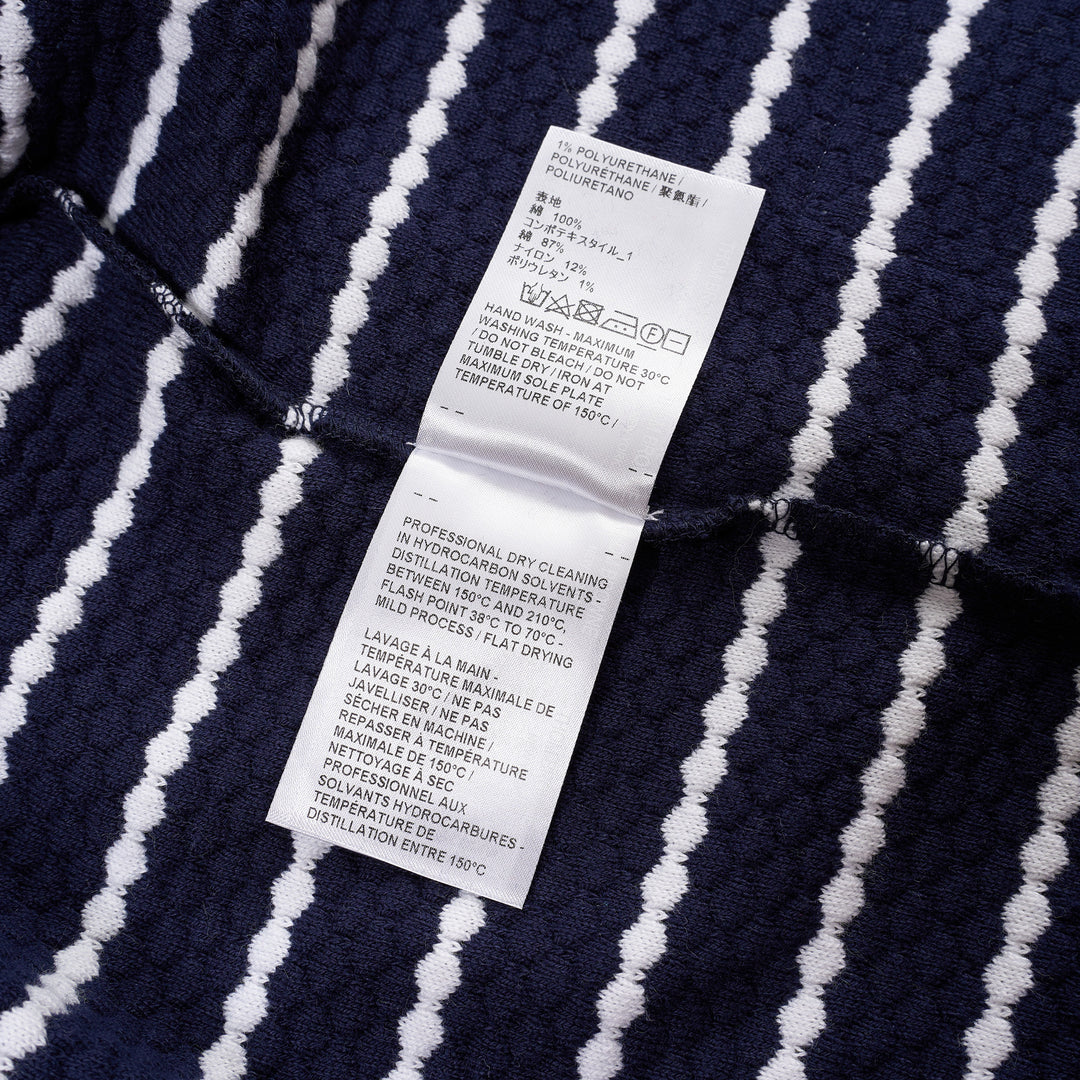 Stripe Short Sleeve Rib Tee