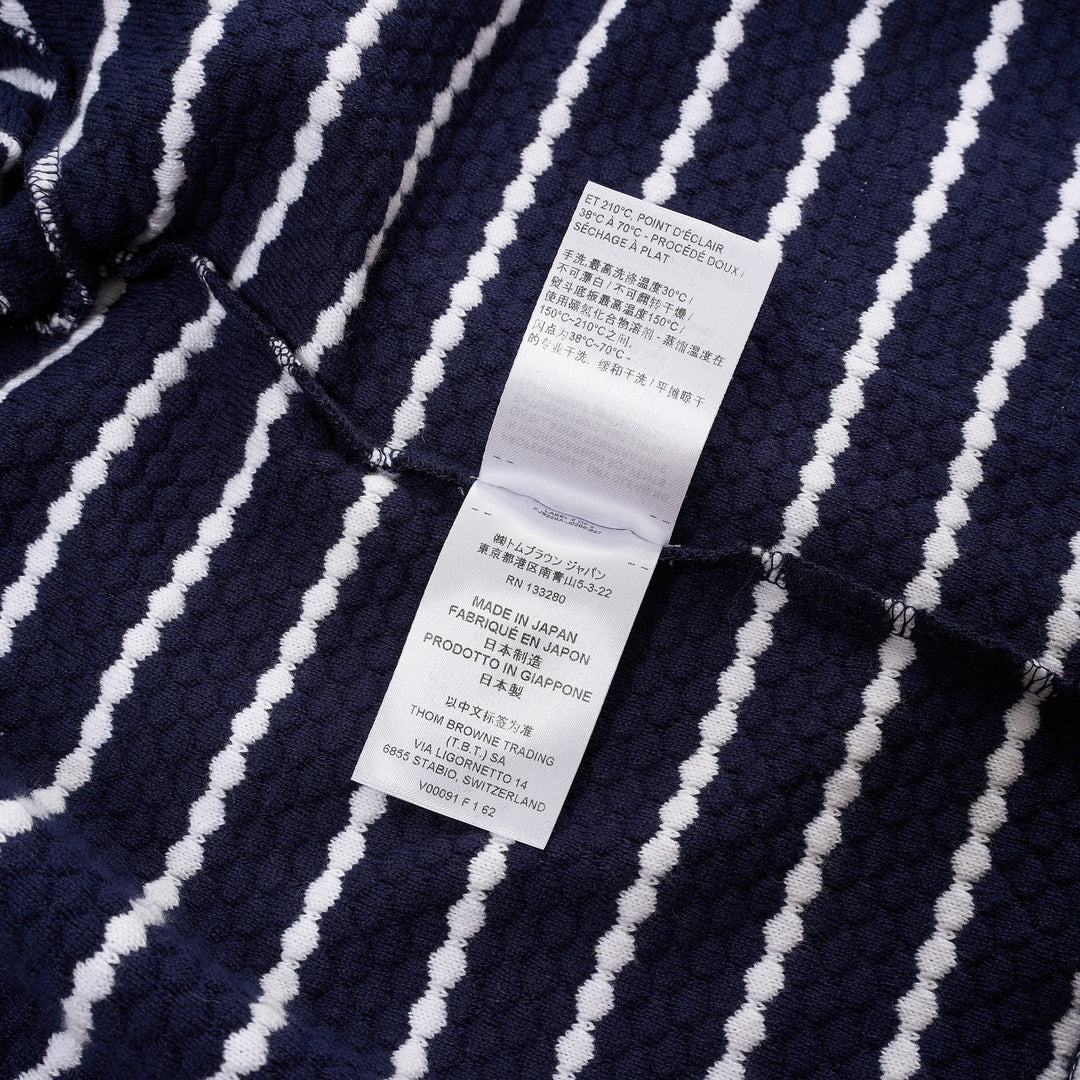 Stripe Short Sleeve Rib Tee