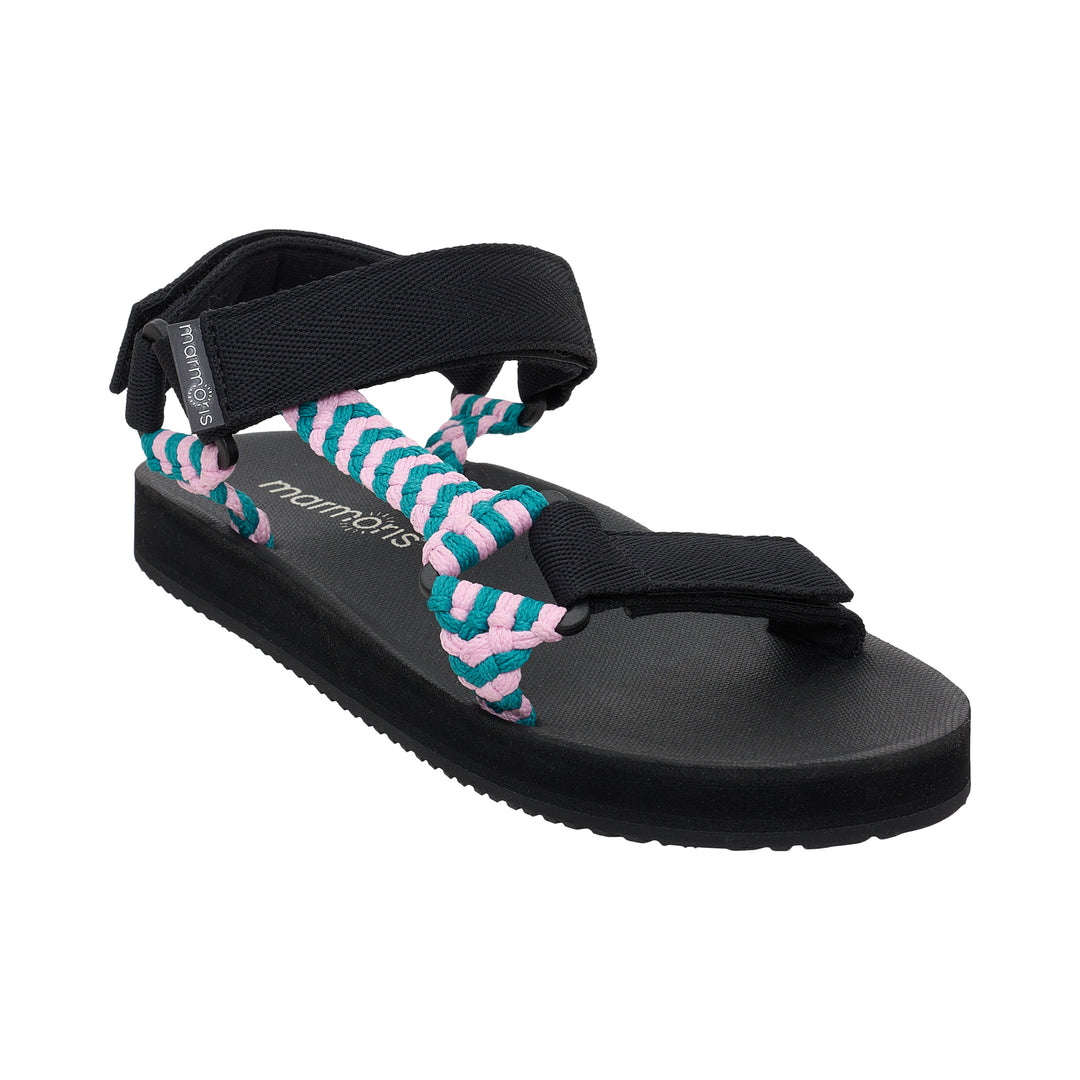 Wander Flamingo Teal Sandals