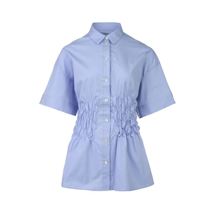 Shirring Detail Short Sleeve Shirt