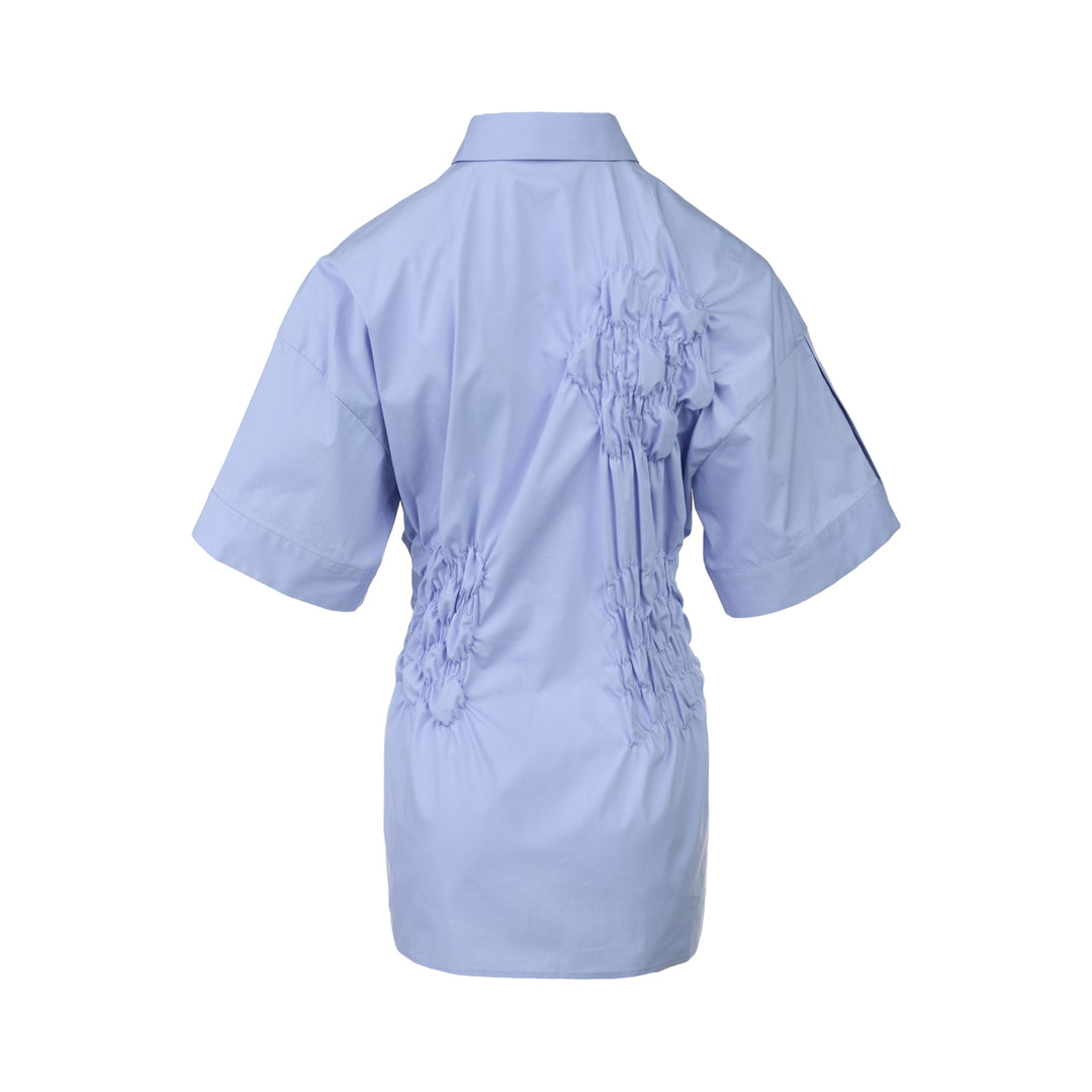 Shirring Detail Short Sleeve Shirt