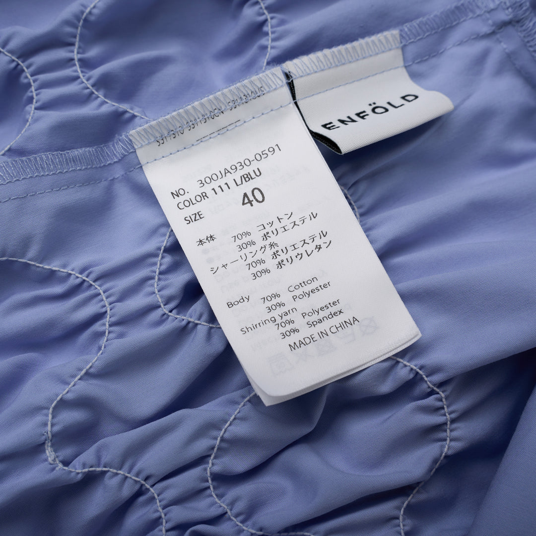 Shirring Detail Short Sleeve Shirt