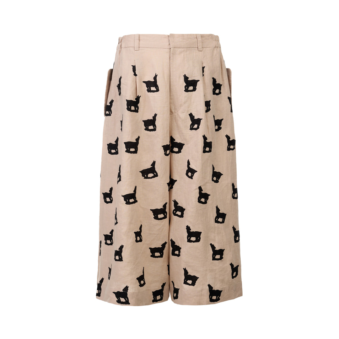 Linen Wide Leg Pants