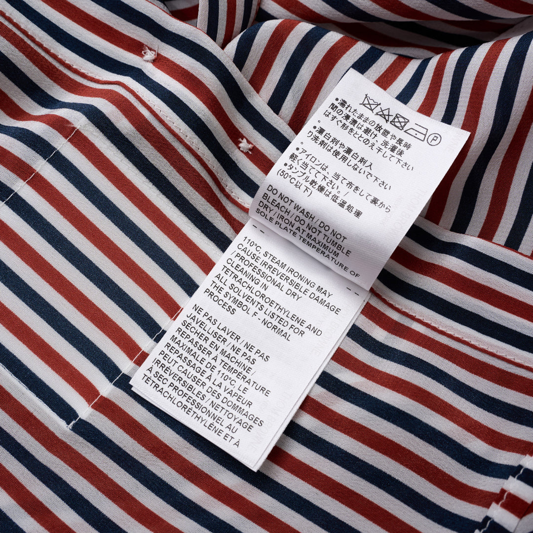 Long Sleeve Detachable Collar Shirt