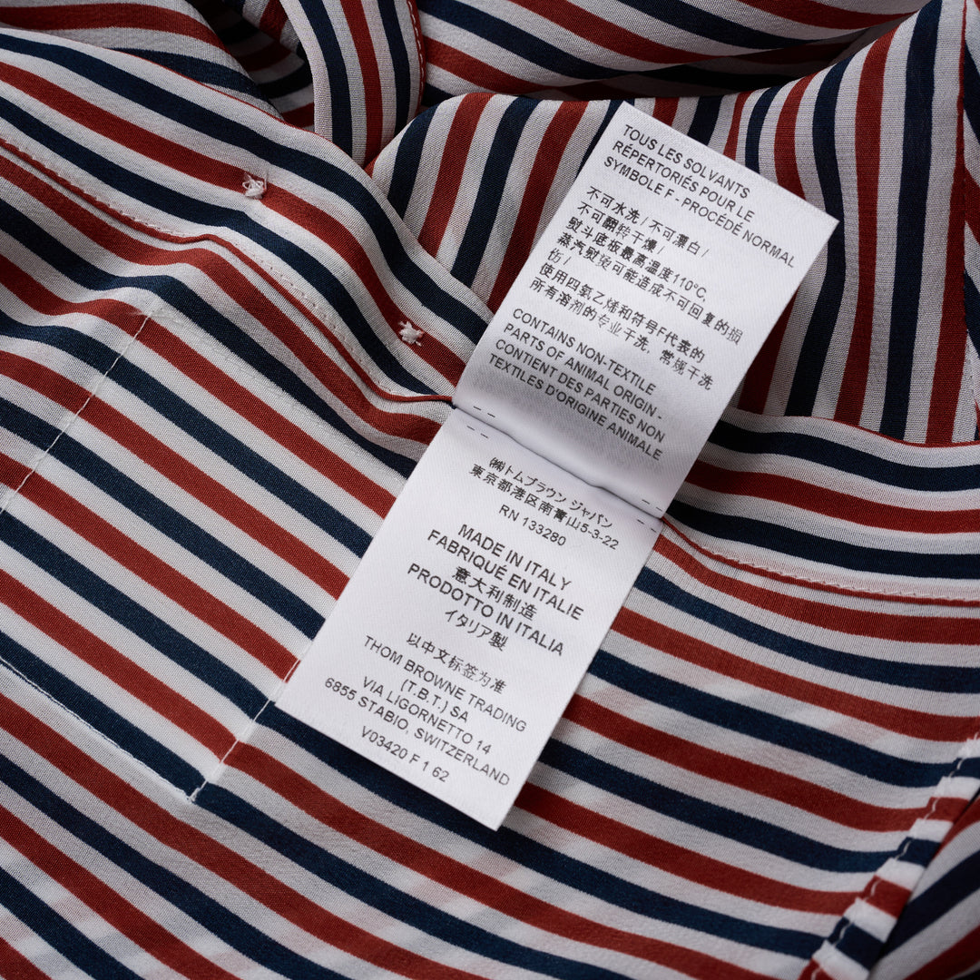 Long Sleeve Detachable Collar Shirt