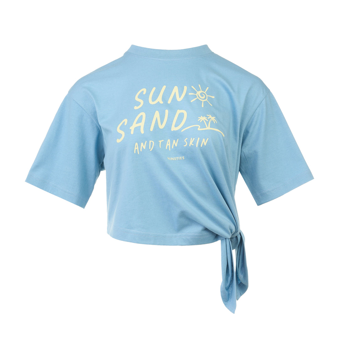 Sun Sand Tie-Front Tee