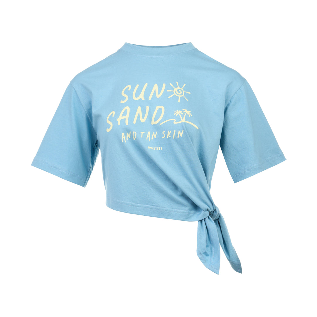 Sun Sand Tie-Front Tee