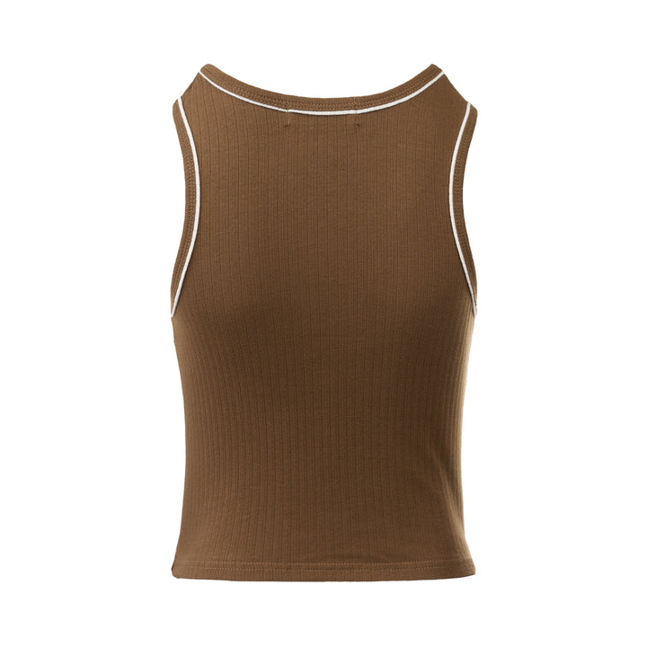 Hazelene Ribbed Tank Top