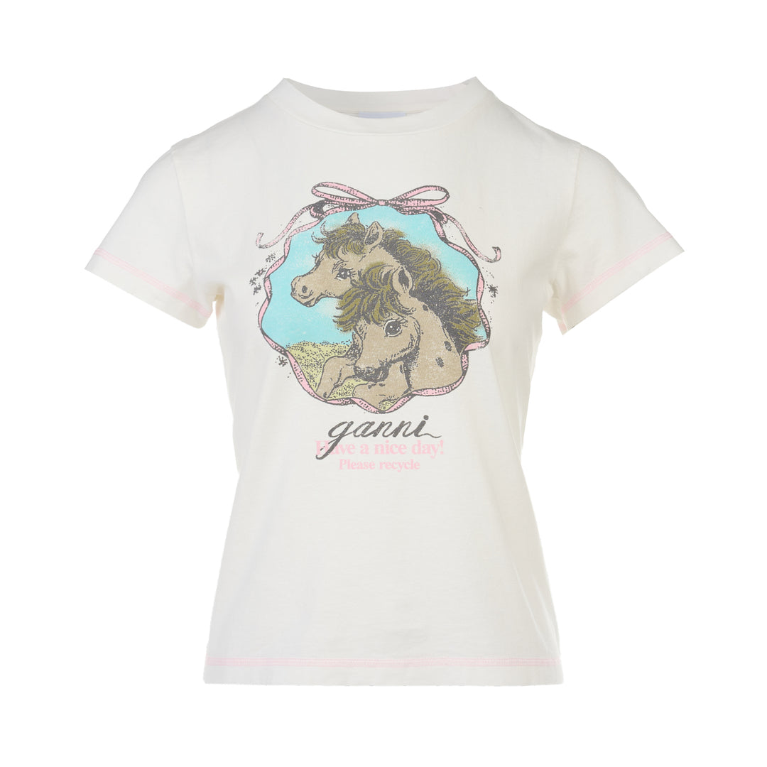 Horse Graphic Baby Tee