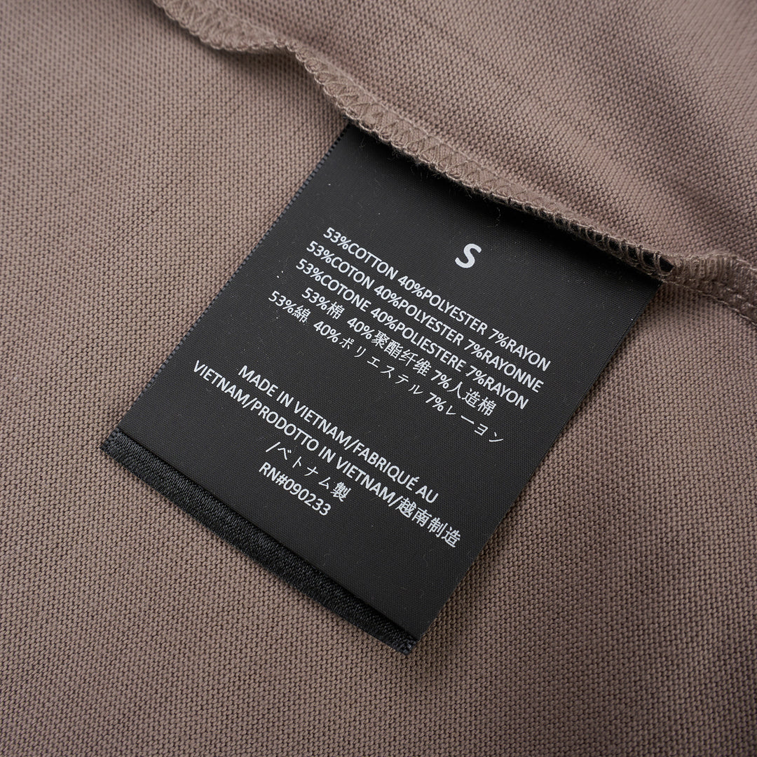 Shrunken Mock Neck Tee