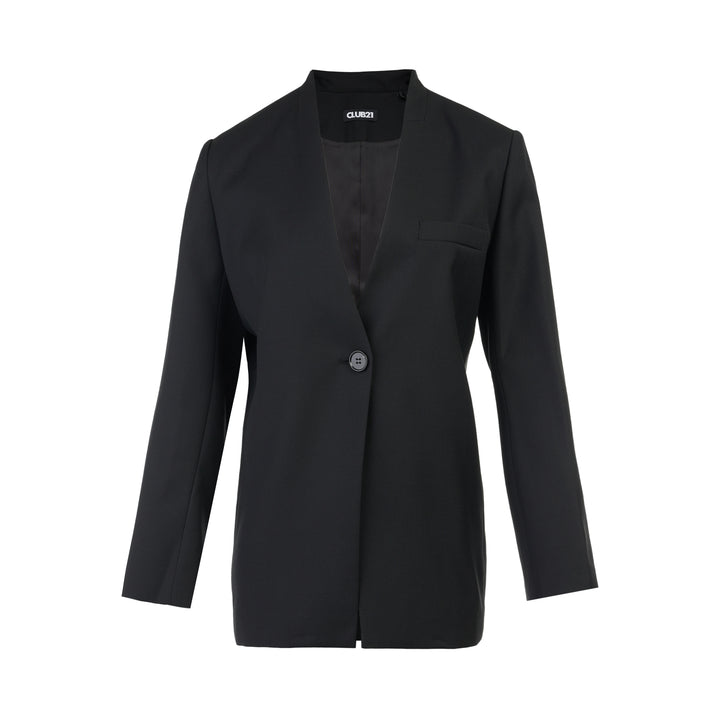 Club21 Collection Tess Tailored Wool Blend Blazer