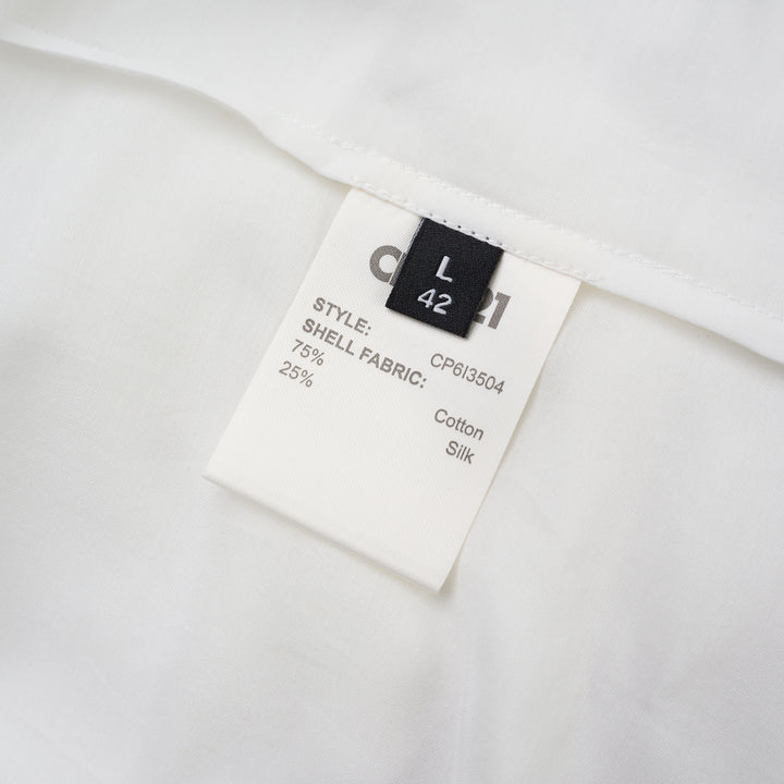 Club21 Collection Juliette Silk Cotton Cowl Neck Blouse - view 3