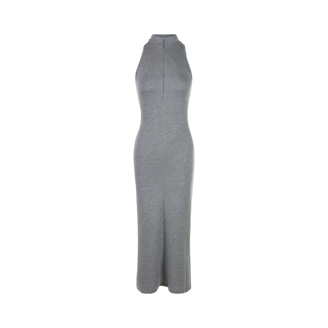 Club21 Collection Luna High Neck Modal Jersey Dress