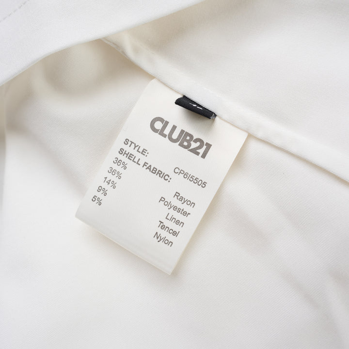 Club21 Collection Tate Light Stretch Rayon Linen Top - view 3