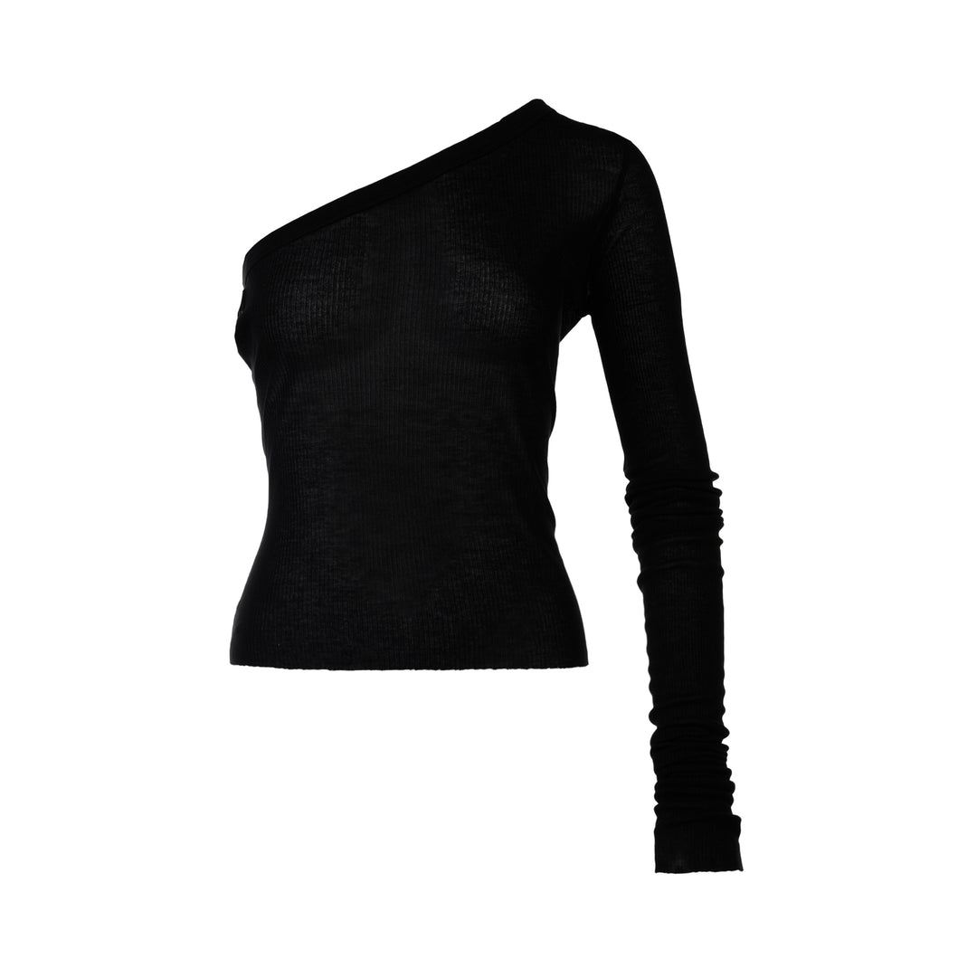 One Shoulder Knit Top