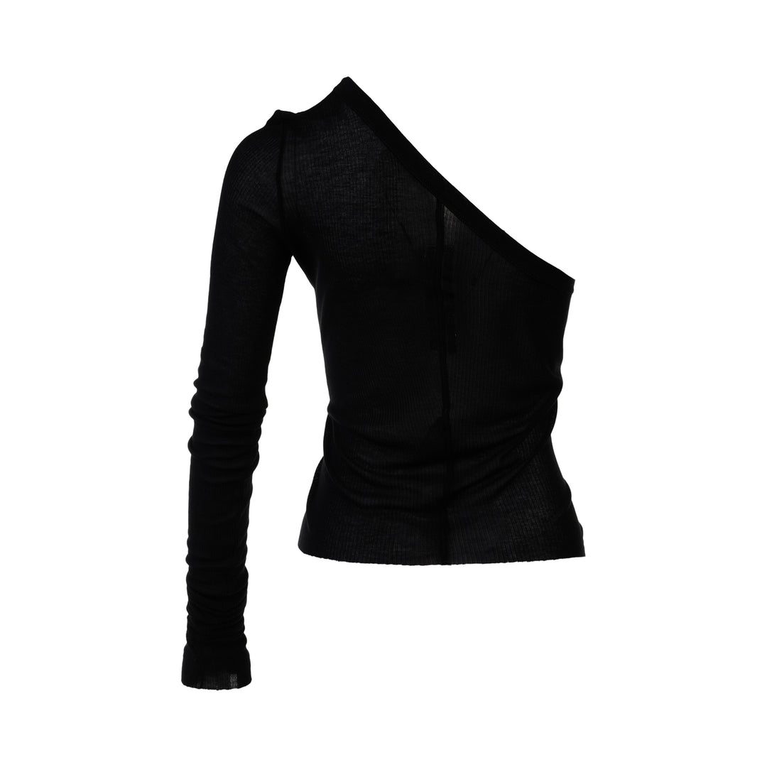 One Shoulder Knit Top