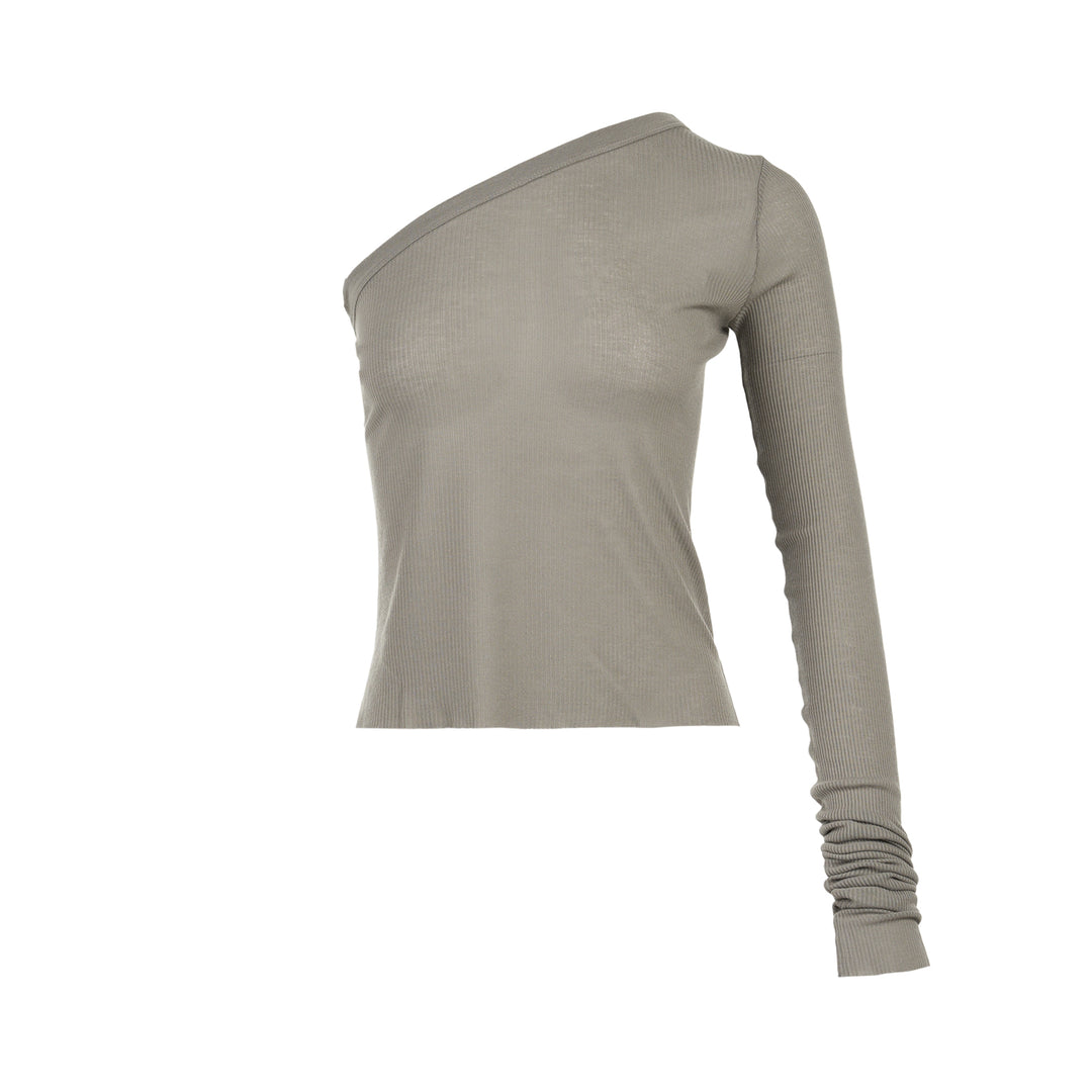 Rick Owens One Shoulder Knit Top