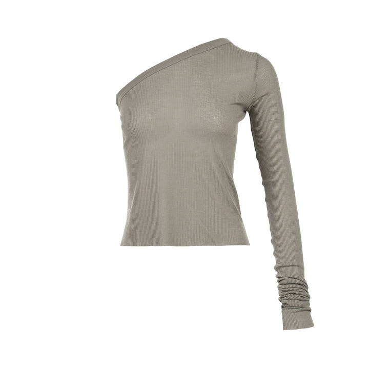 Rick Owens One Shoulder Knit Top