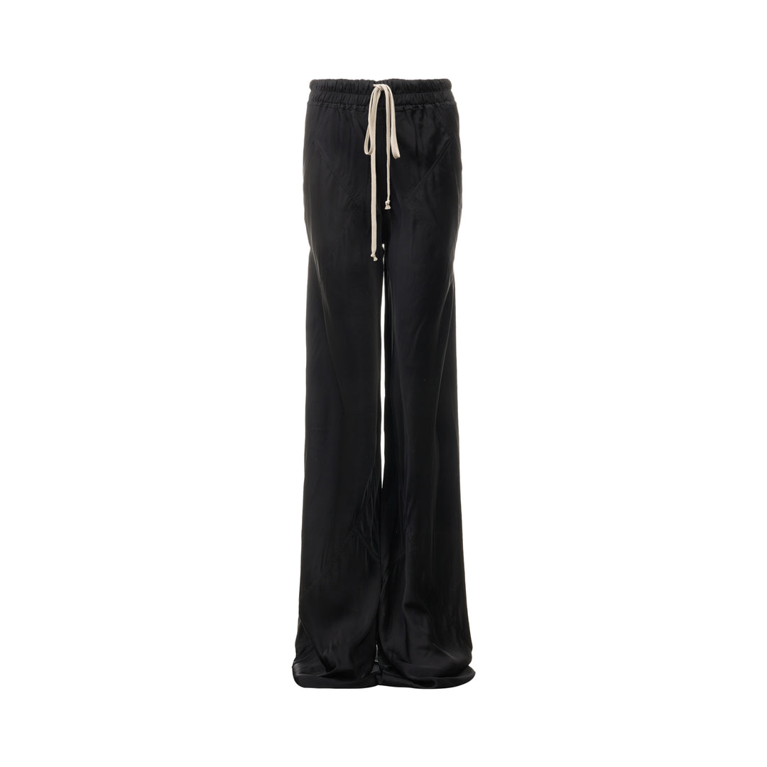 Drawstring Wide-Leg Pants