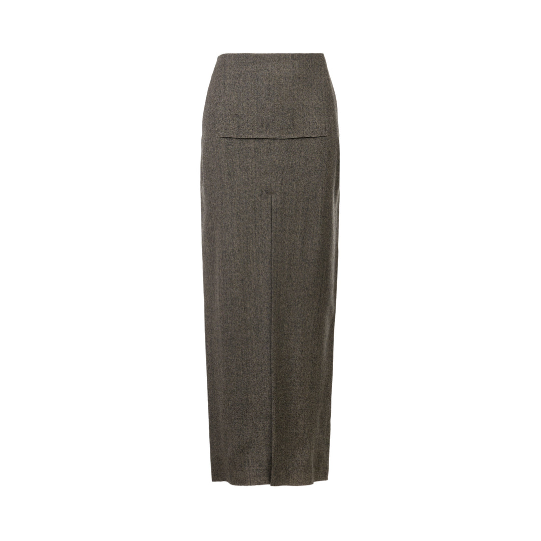 Sliced Maxi Skirt