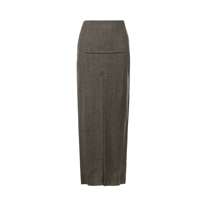 Sliced Maxi Skirt