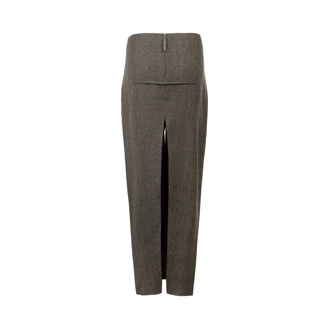Sliced Maxi Skirt