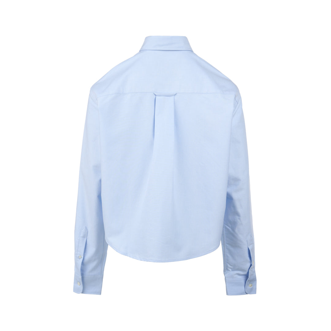 Cropped Classic Fit Shirt