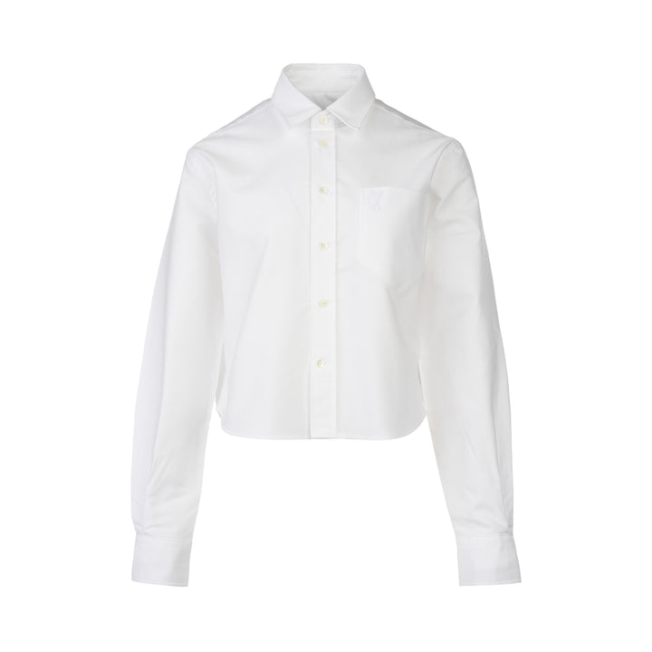 Cropped Classic Fit Shirt