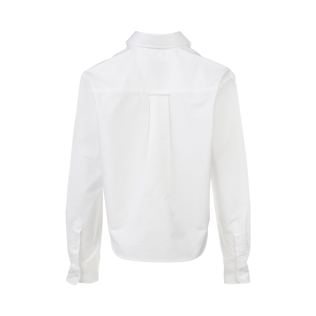 Cropped Classic Fit Shirt