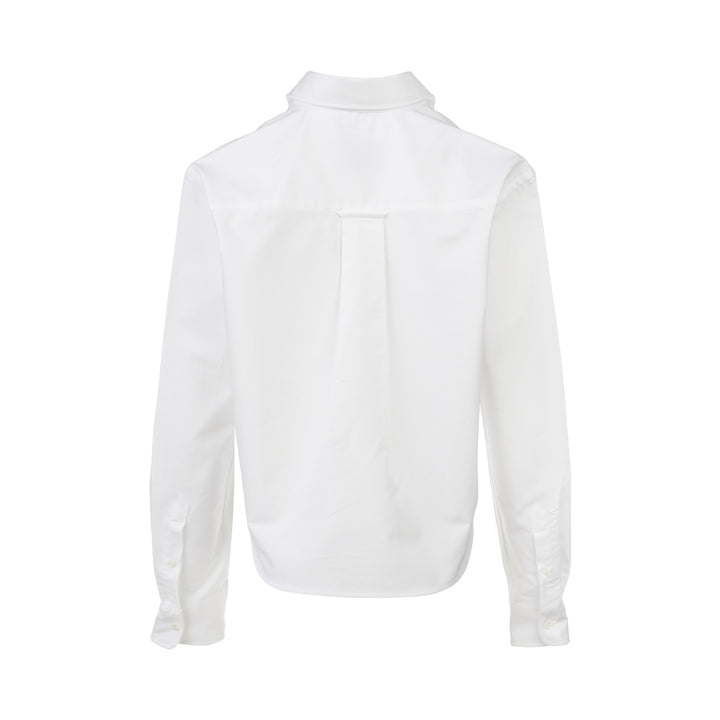 Cropped Classic Fit Shirt