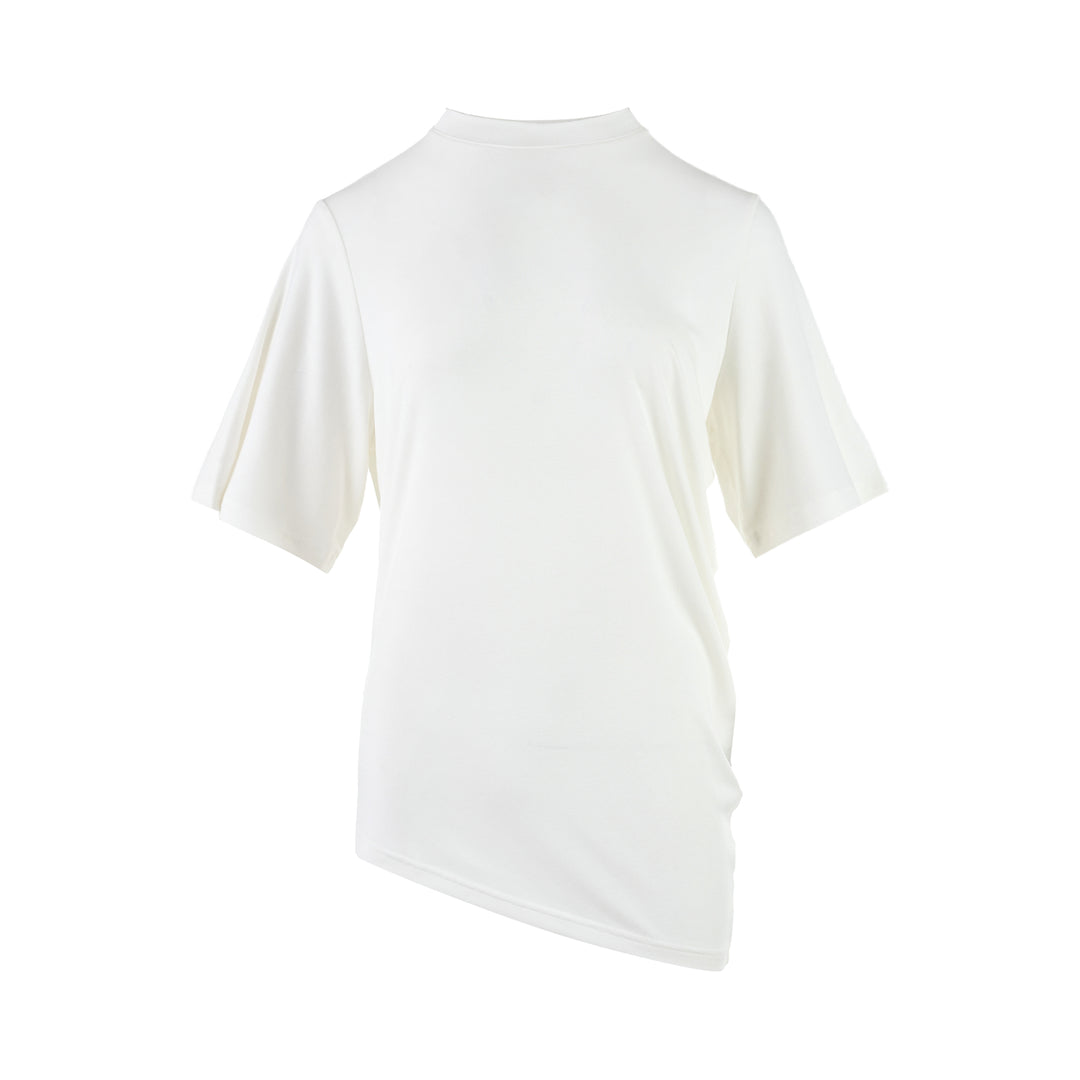 Club21 Collection Willa Draped Stretch Jersey Tee