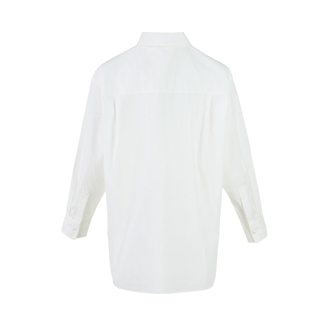 Vera Structured Cotton Tuxedo Shirt