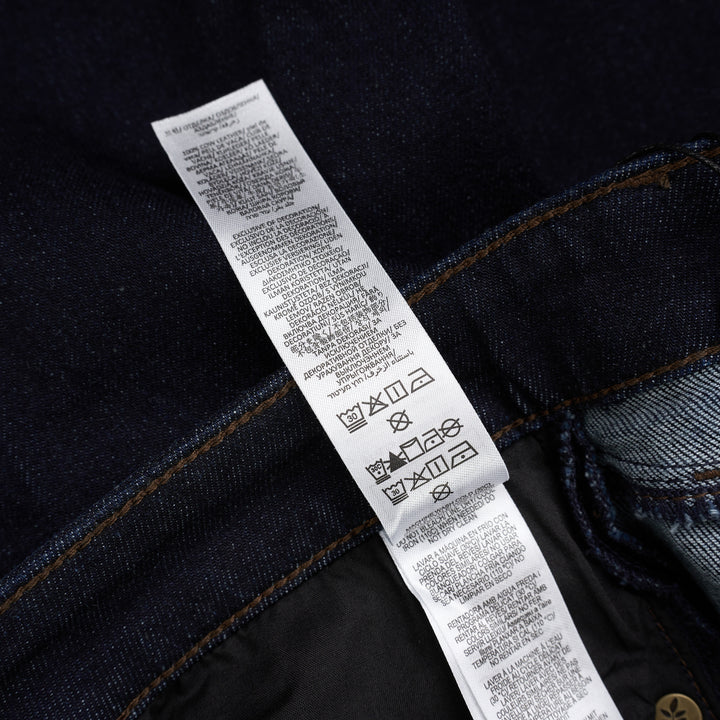 rag & bone Sutton Full Slim Cigarette Jeans in dark indigo denim, shown from the front - view 4