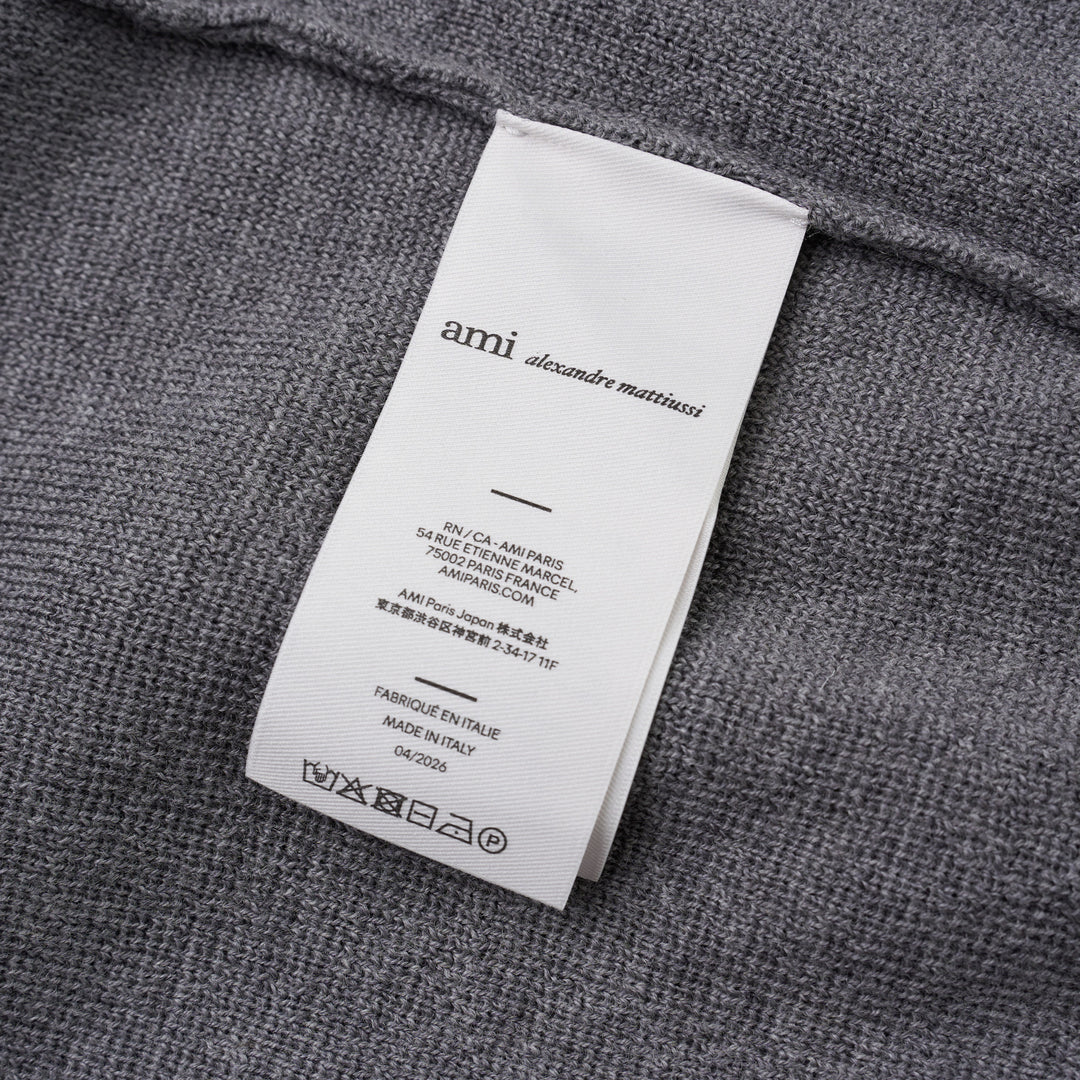 AMI Quota Crewneck Cardigan - view 3