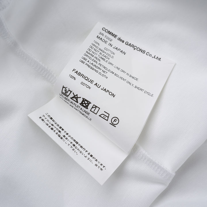 Noir Kei Ninomiya Cotton Ponte Twisted Sleeve Tee - view 3