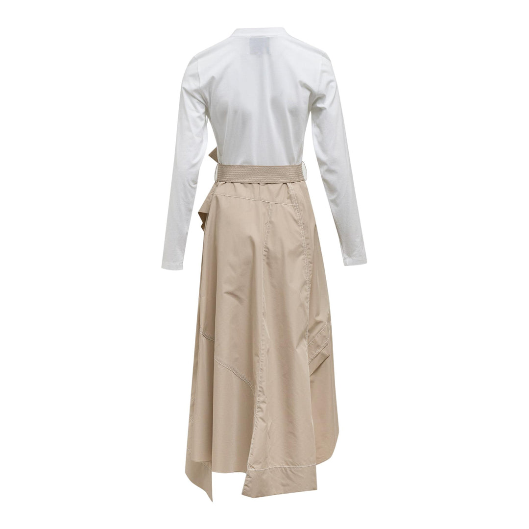 Club21 - 3.1 Phillip Lim - Combo T-Shirt Dress - WOVEN DRESSES - White