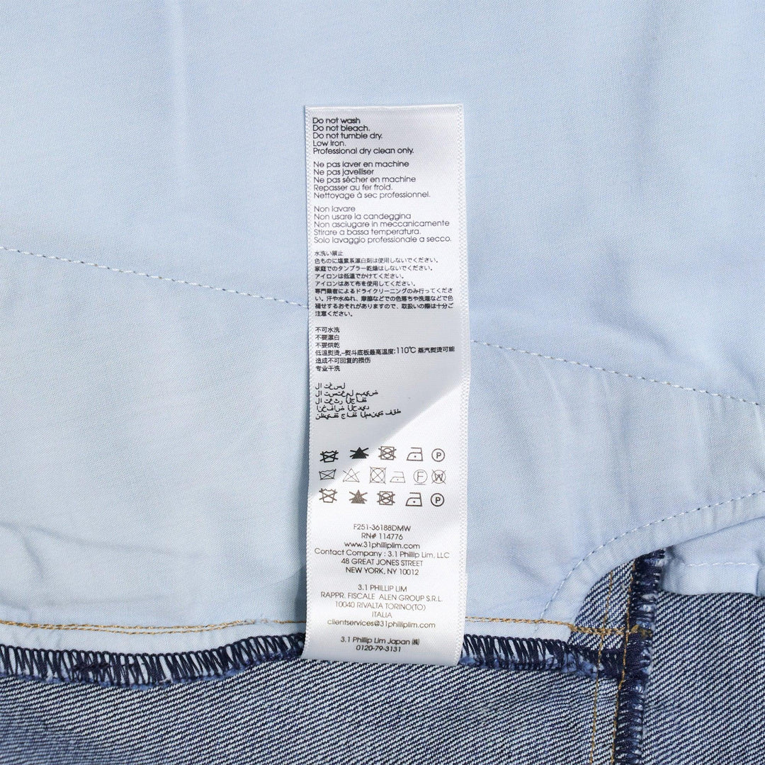 Club21 - 3.1 Phillip Lim - Denim Wrap Skirt - SKIRTS - Denim